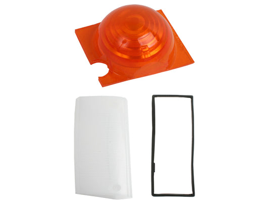 Indicator Lens Front XY LH Inner Outer & Gasket - LFT2009B