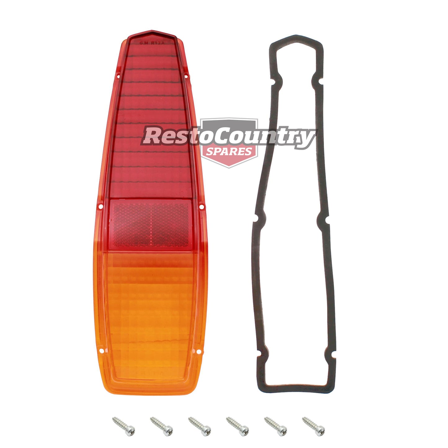 Tail Light Lens HQ HJ HX HZ Wagon Ute Van States - LRS1017