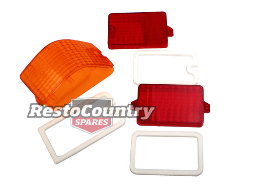Tail Light Lens & Indicator LJ Right Hand (3) - LRS1038B