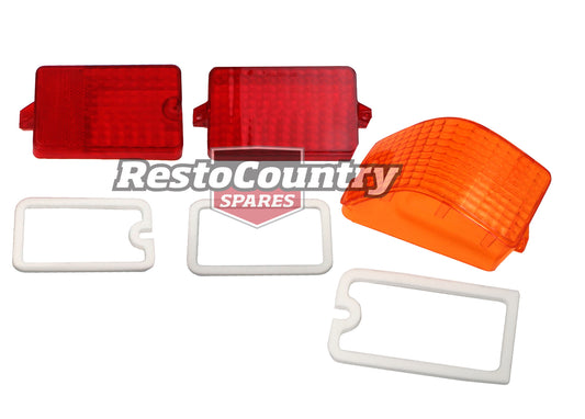 Tail Light Lens & Indicator LJ Left Hand (3) - LRS1039B