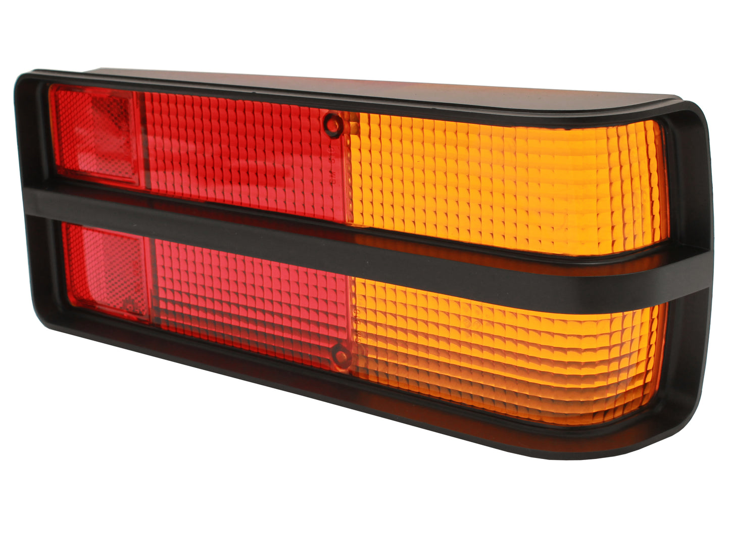 Tail Light Lens LH LX Torana G Pack SLR Black - LRS1041