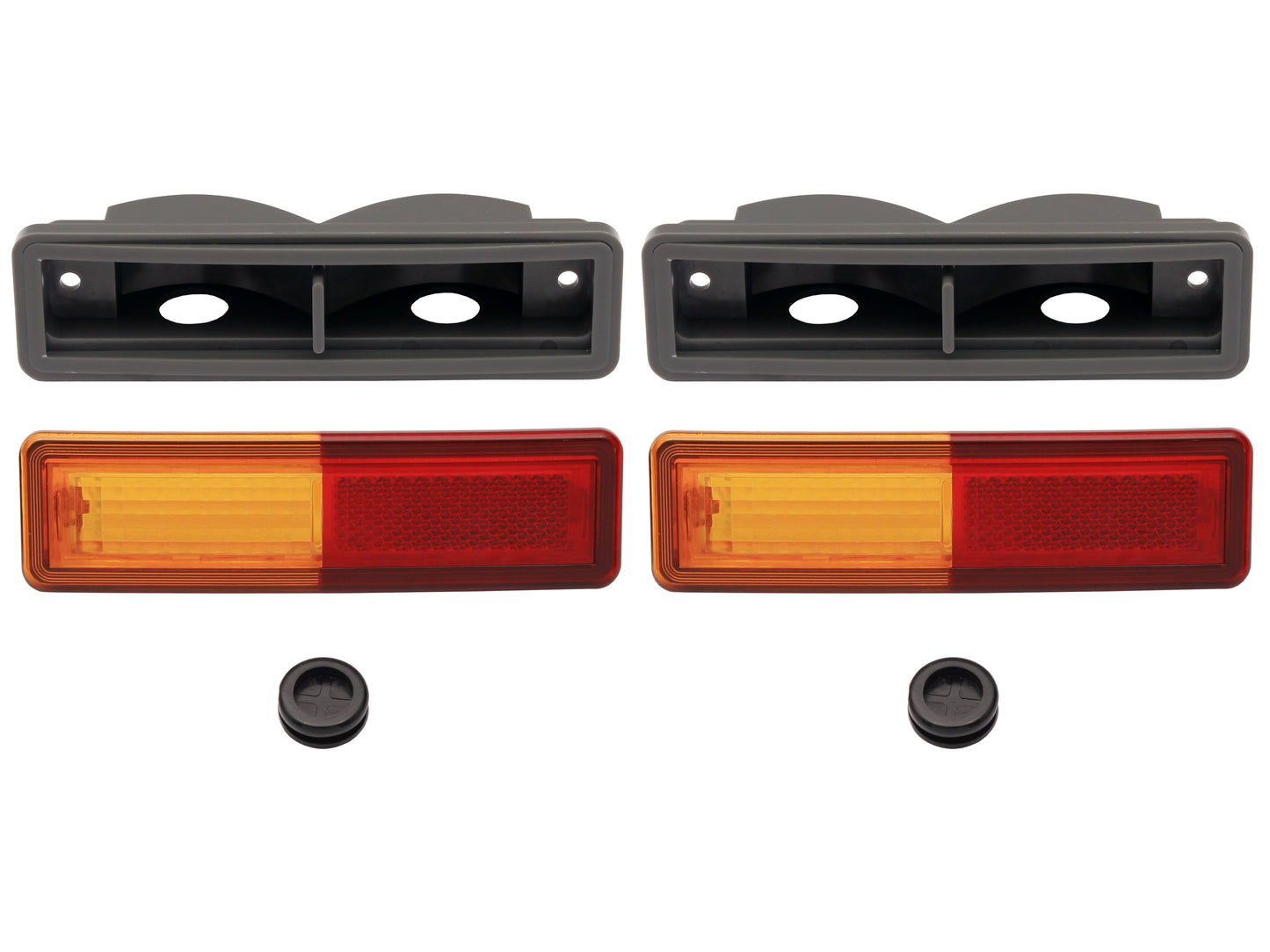 Lens Rear Quarter Panel Side Light XA XB ZF ZG Pair - LSM2002