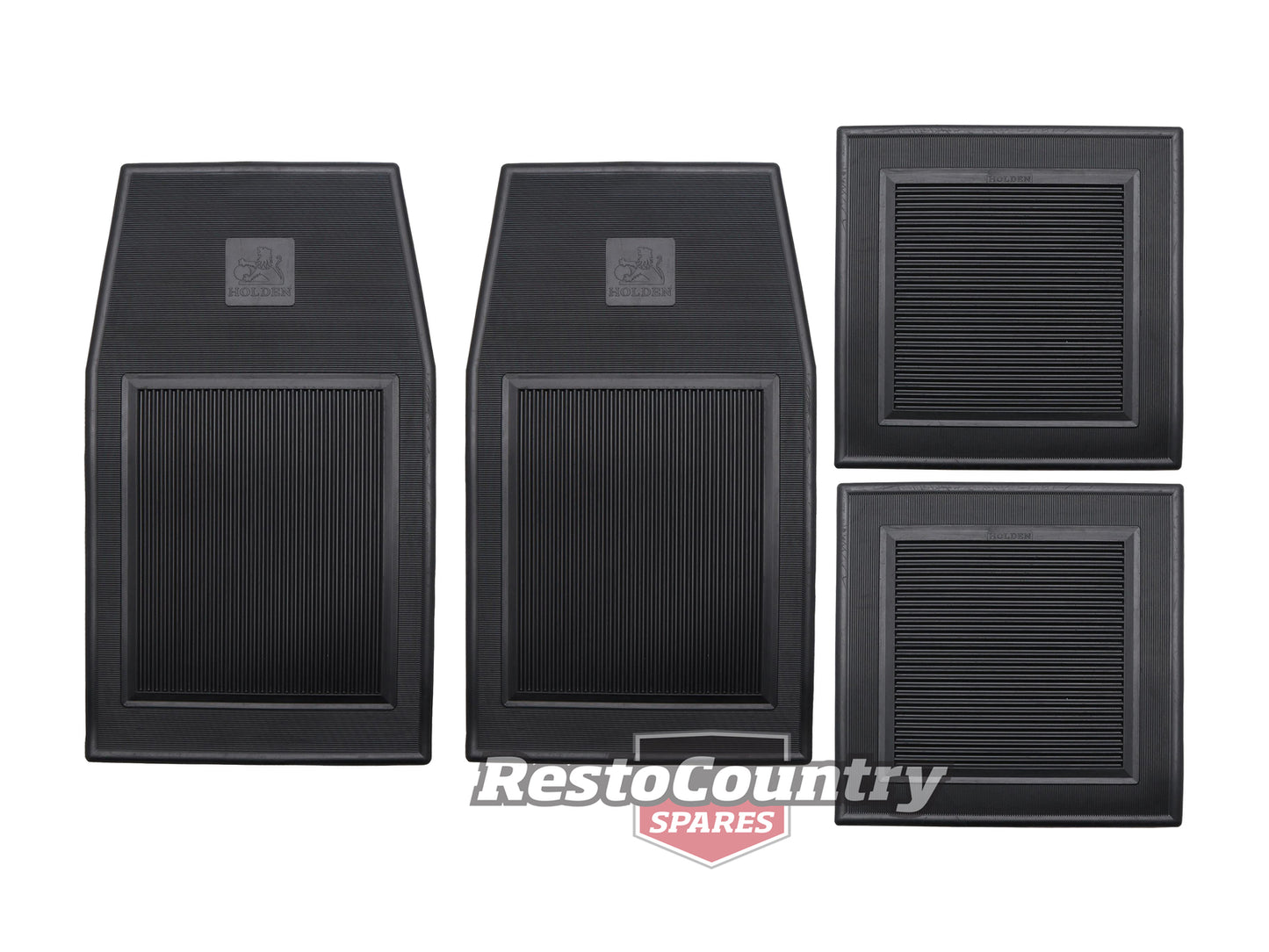 Mat Rubber Set of 4 Holden Lion - M38773