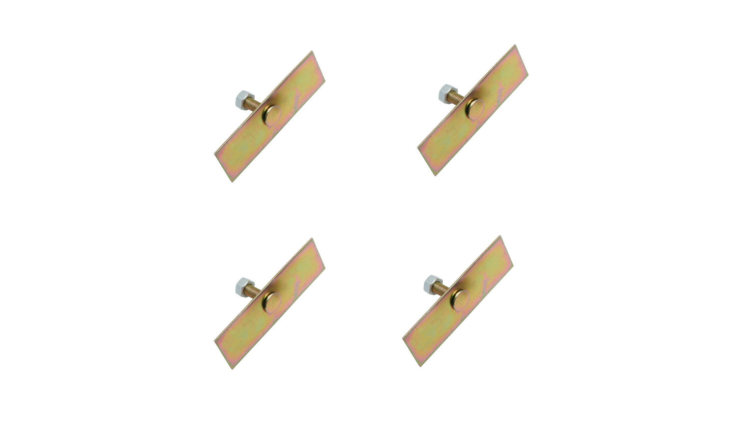Universal Plate And Bolt Type Clip 21mm X 63mm (4 Pcs) - MB0003