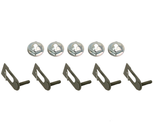 Universal Moulding Clip (Metal With Nuts) (5 Pcs) - MB0004