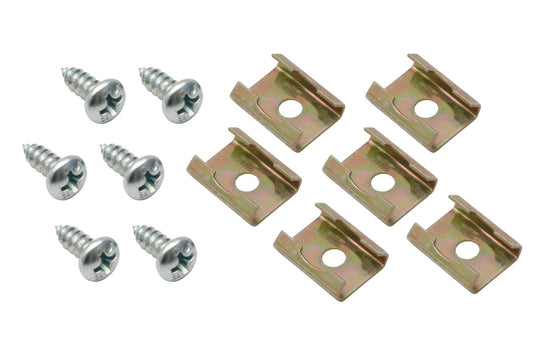 Universal Moulding Metal Push On With Screw Clip Kit - MB0006