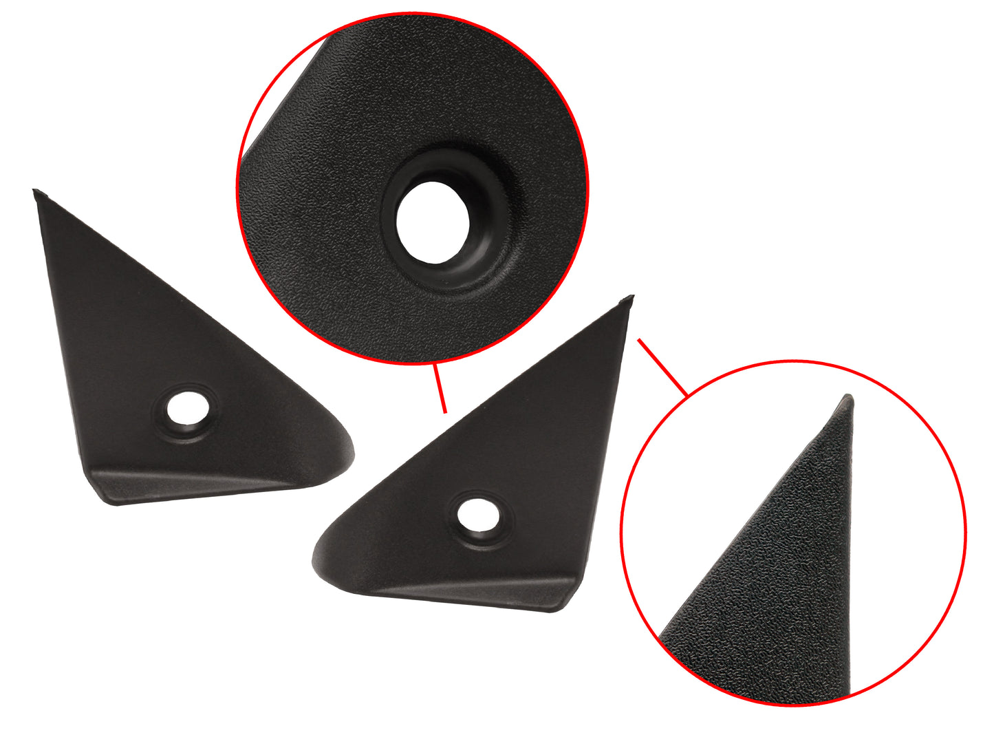 Door Mirror Manual Interior Covers VK VL Commodore LH & RH - MC1200
