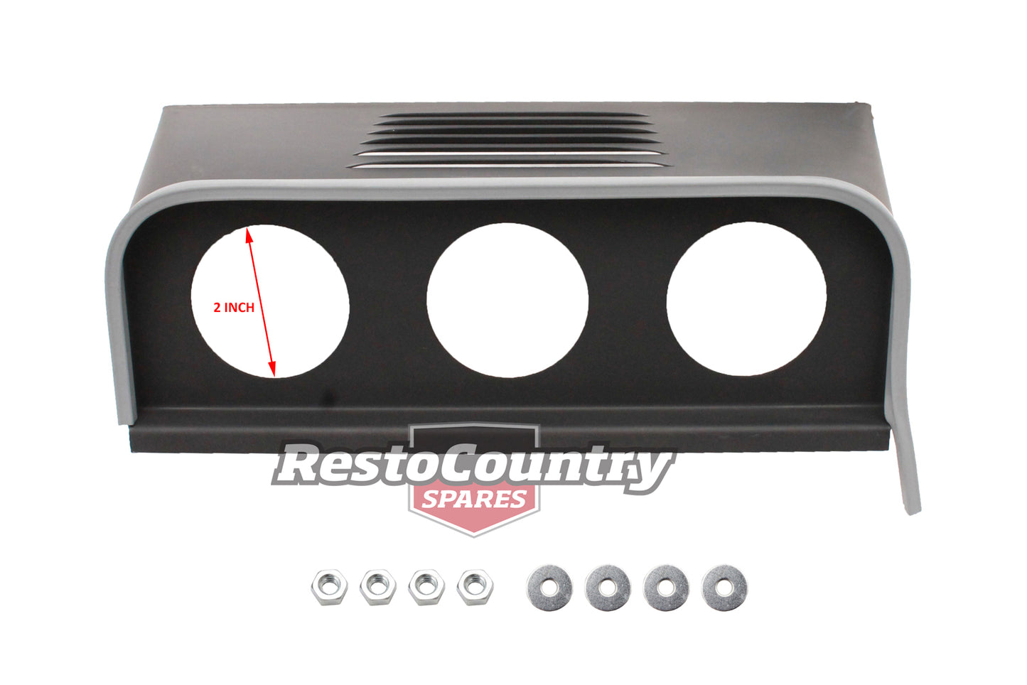 Gauge Holder Over Speaker 3 Hole Louvered EJ EH - MP1-3L