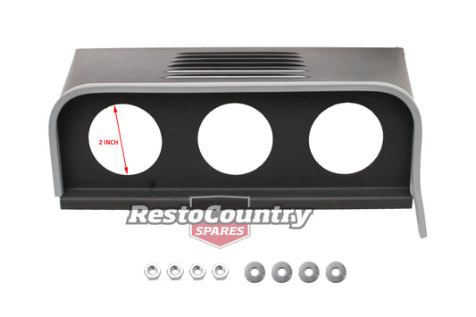 Gauge Holder Over Speaker 3 Hole Louvered EJ EH - MP1-3L