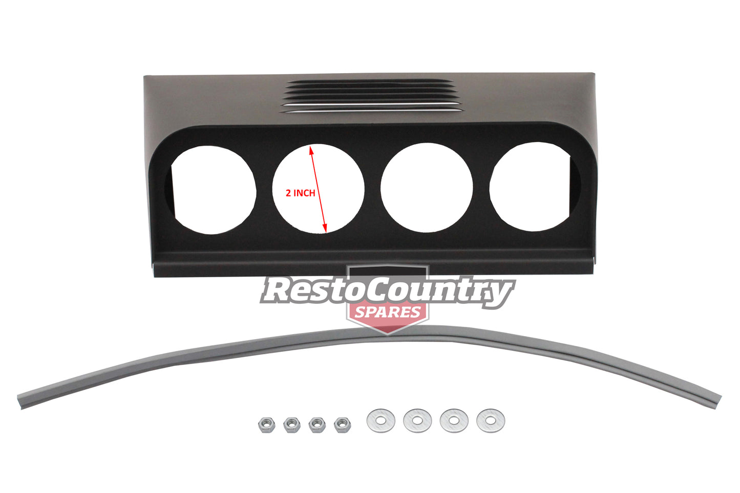 Gauge Holder Over Speaker 4 Hole Louvered EJ EH - MP1-4L
