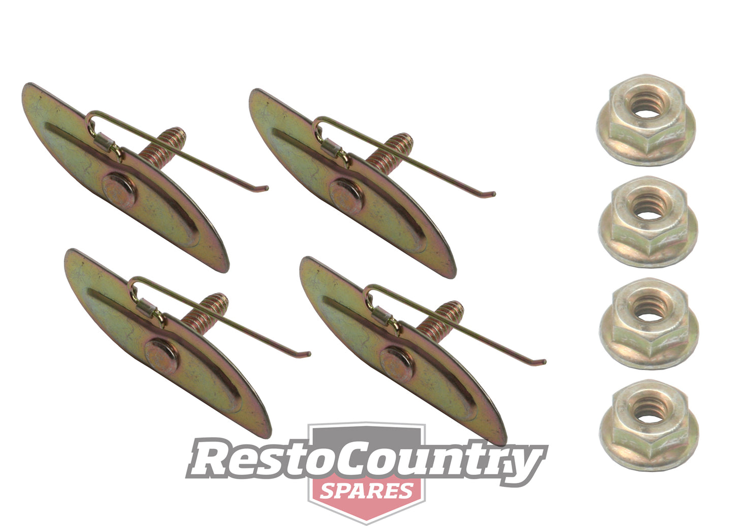 Universal Spring Tail Clip Kit 10-24 X 3/4" - MS0014