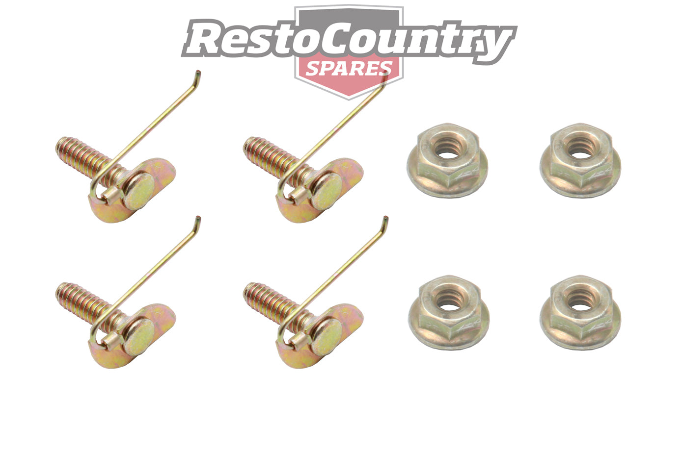 Universal Spring Tail Clip Kit 10-24 x 3/4" Plate 16 x 3/4" - MS0015