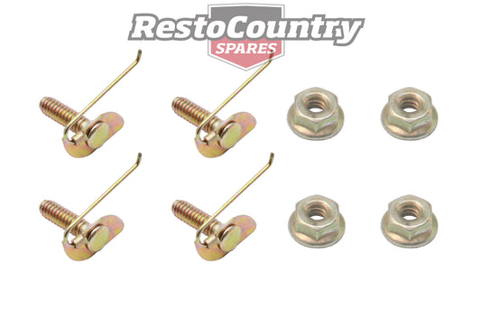 Universal Spring Tail Clip Kit 10-24 x 3/4" Plate 16 x 3/4" - MS0015