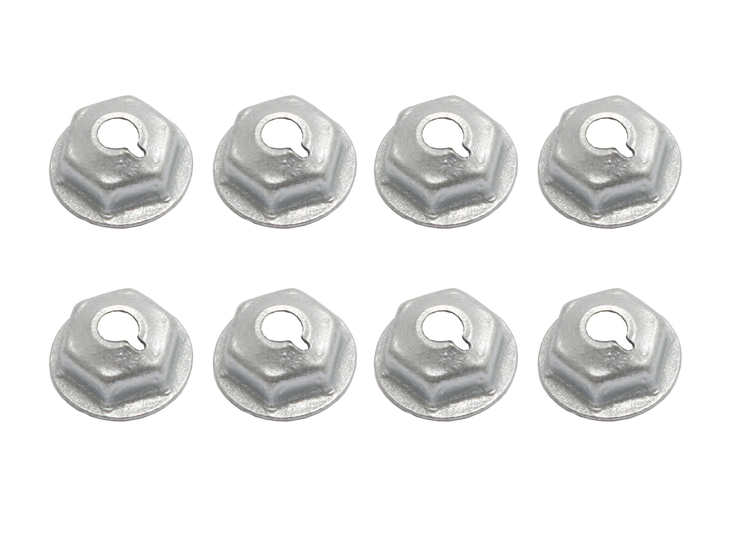 Universal Speed Nut Kit Hex 10 - 24 1/2" Flange Zinc - NS0047