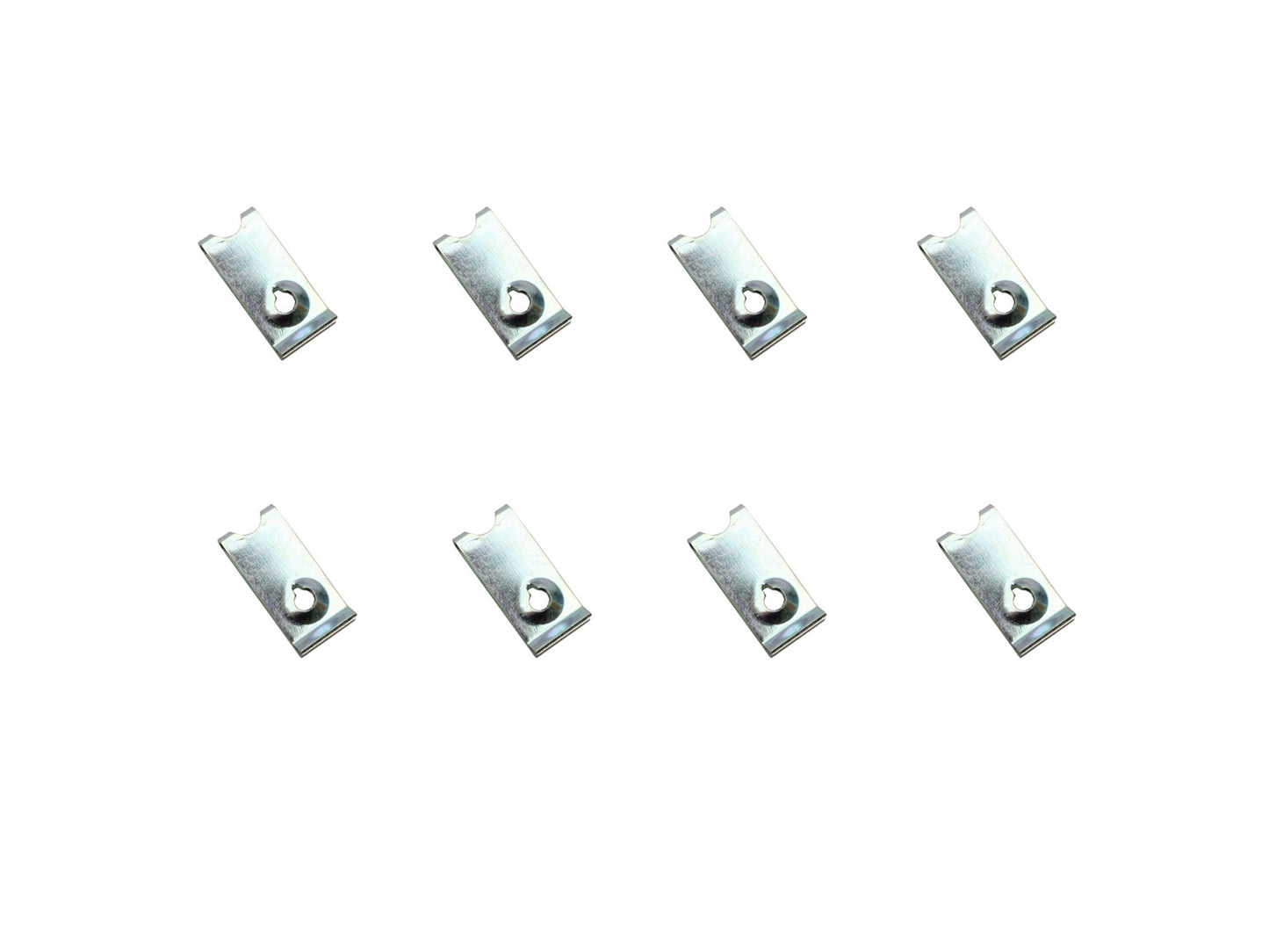 Universal U Nut Kit 10 Gauge (8 Pcs) - NU0002