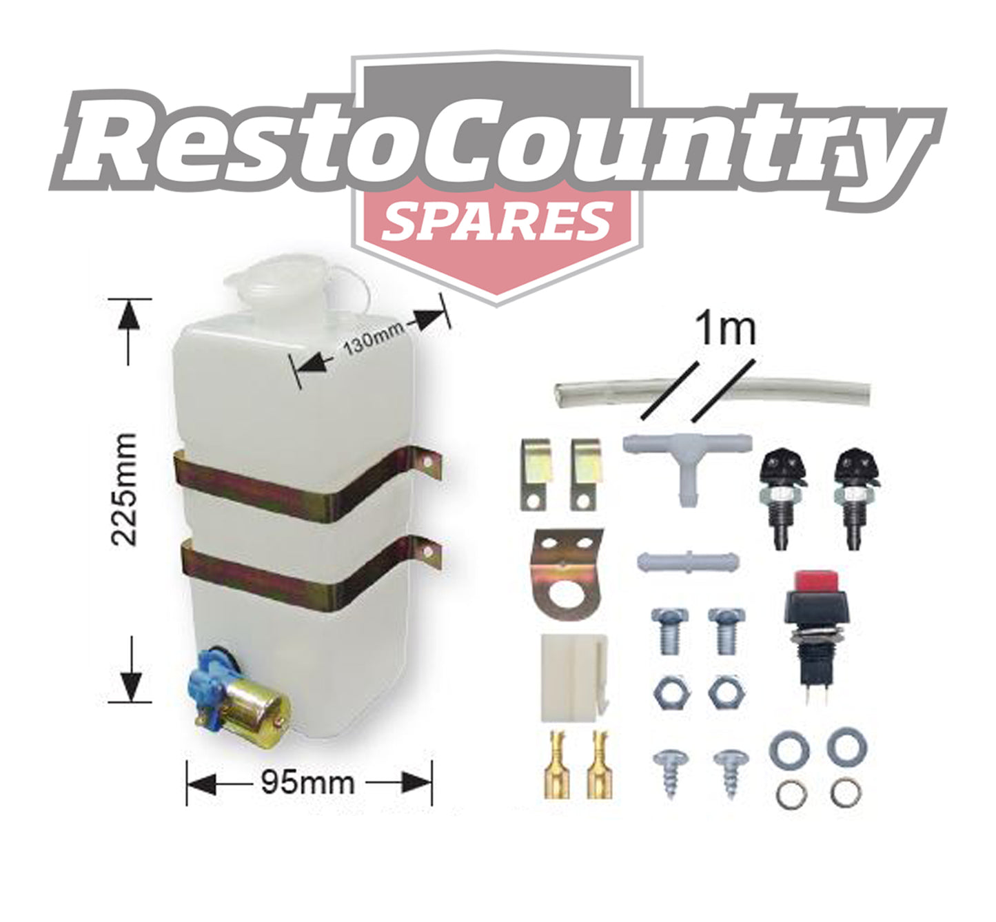 Windscreen Washer Kit Suit Ford - NWK600