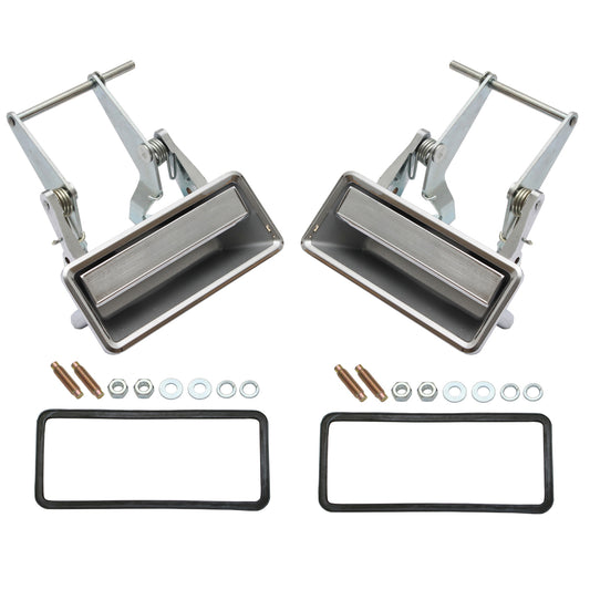 Door Handle Kit Outer XB ZF ZG Chrome LH&RH Fr&Rear(4) - ODHXBC4