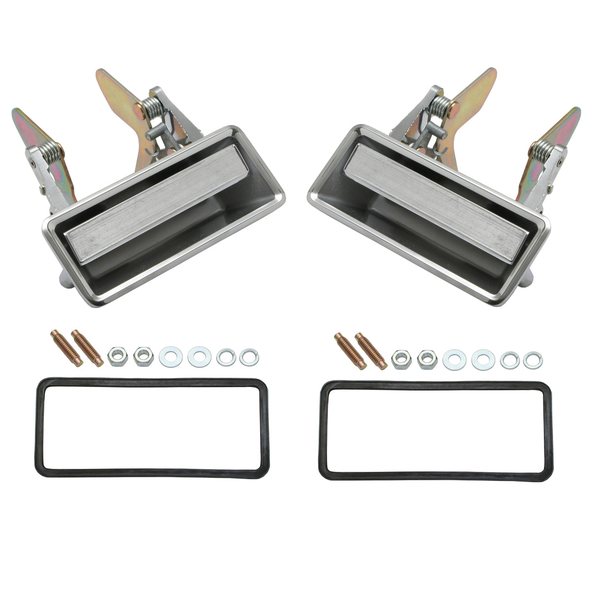 Door Handle Kit Outer XB ZF ZG Chrome LH&RH Fr&Rear(4) - ODHXBC4