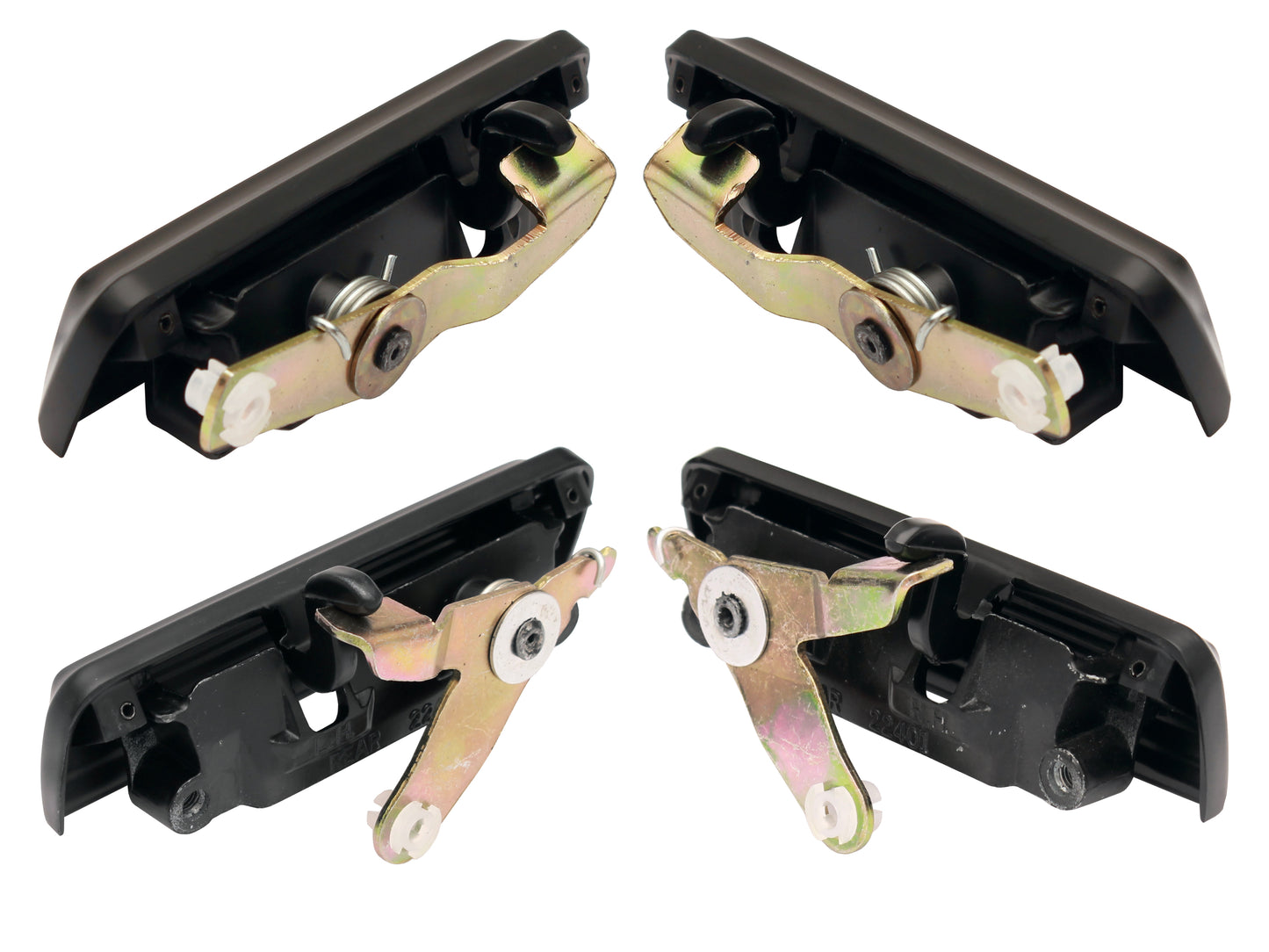 Door Handle Kit Outer XD XE XF Black LH&RH Fr&Rear(4) - ODHXDB4