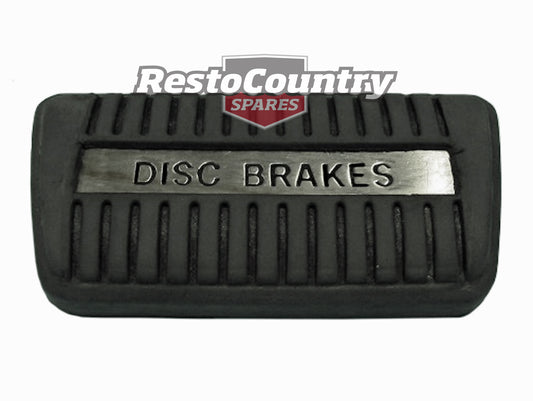 Pedal Pad Brake Auto "Disc Brakes" HK HT HG HQ - PP1019