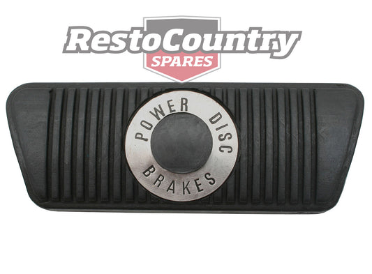 Brake Pedal Pad XR XT XW XY XA XB XC Auto With Power Discs - PP2014