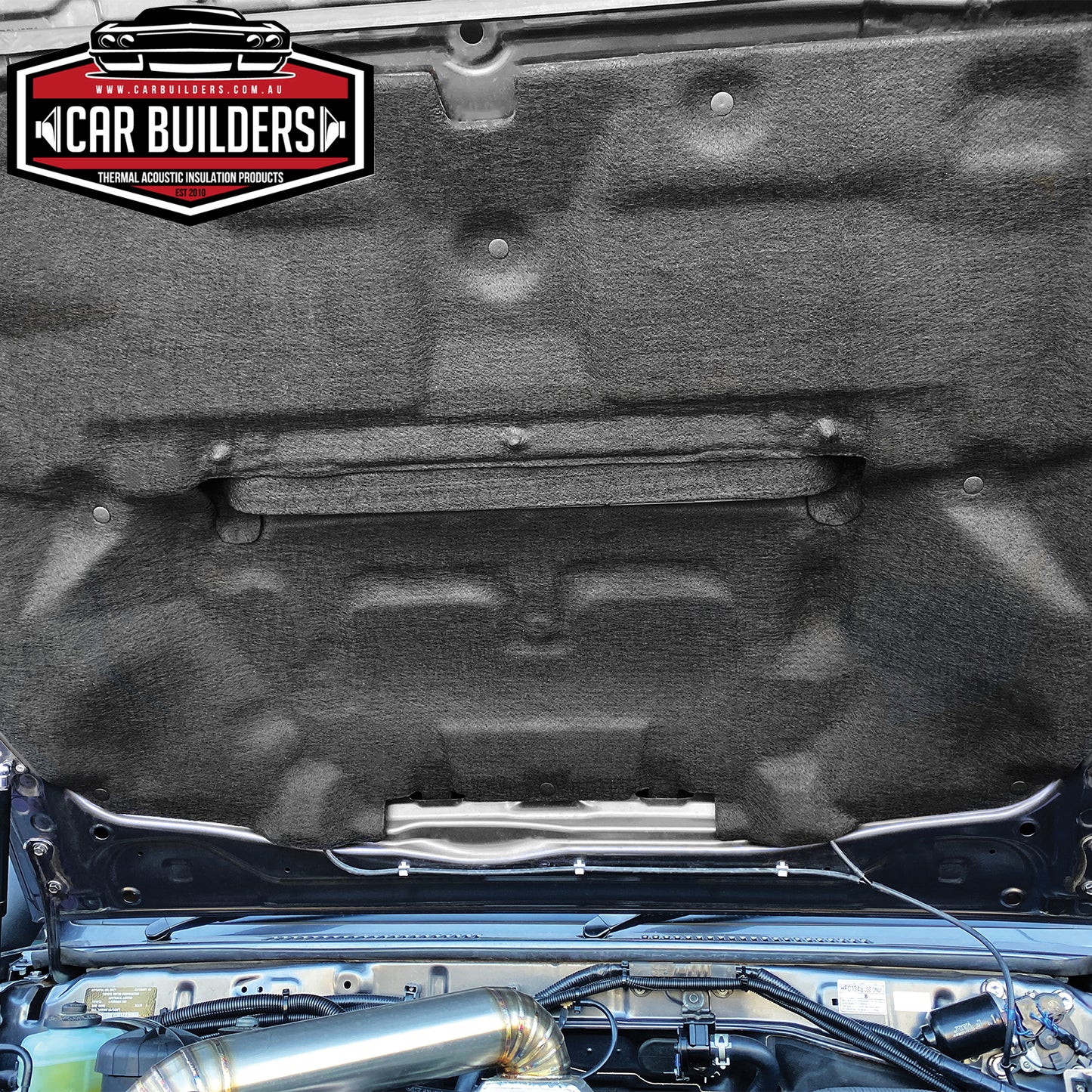 Car Builders Premium Under Bonnet Insulation XL 1310mm x 1800mm  - PUBINXL