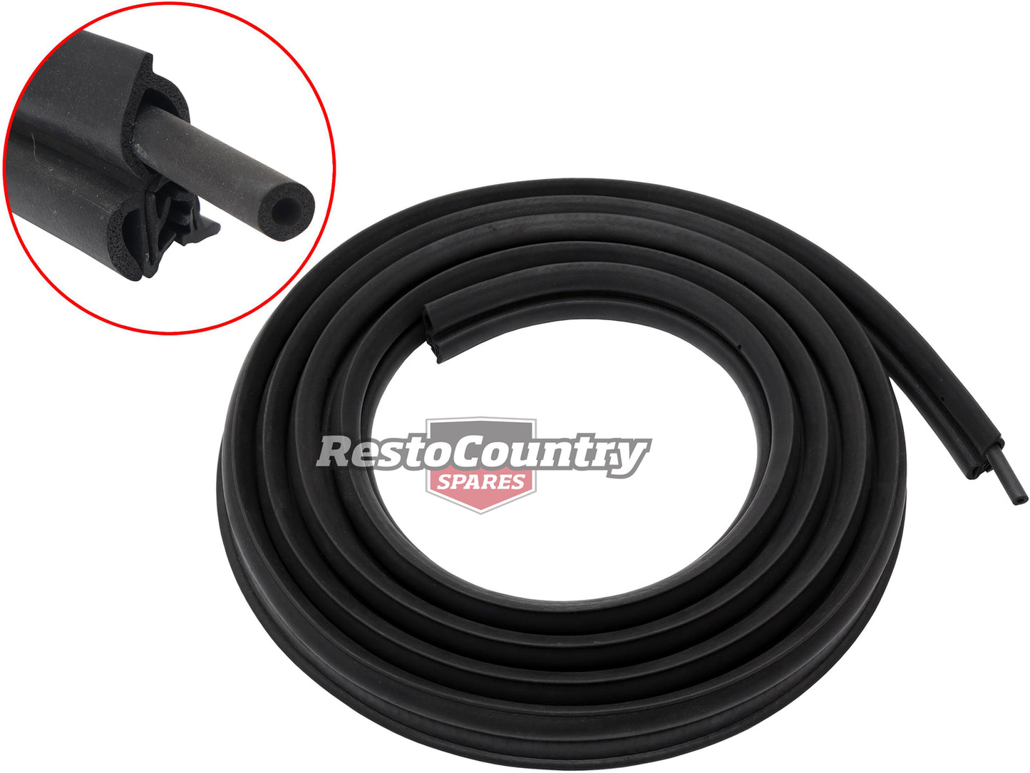 Boot Lid Or Tailgate Seal VN VP VQ VR VS VT VX VY VZ With Carpet Panels - RBS1024