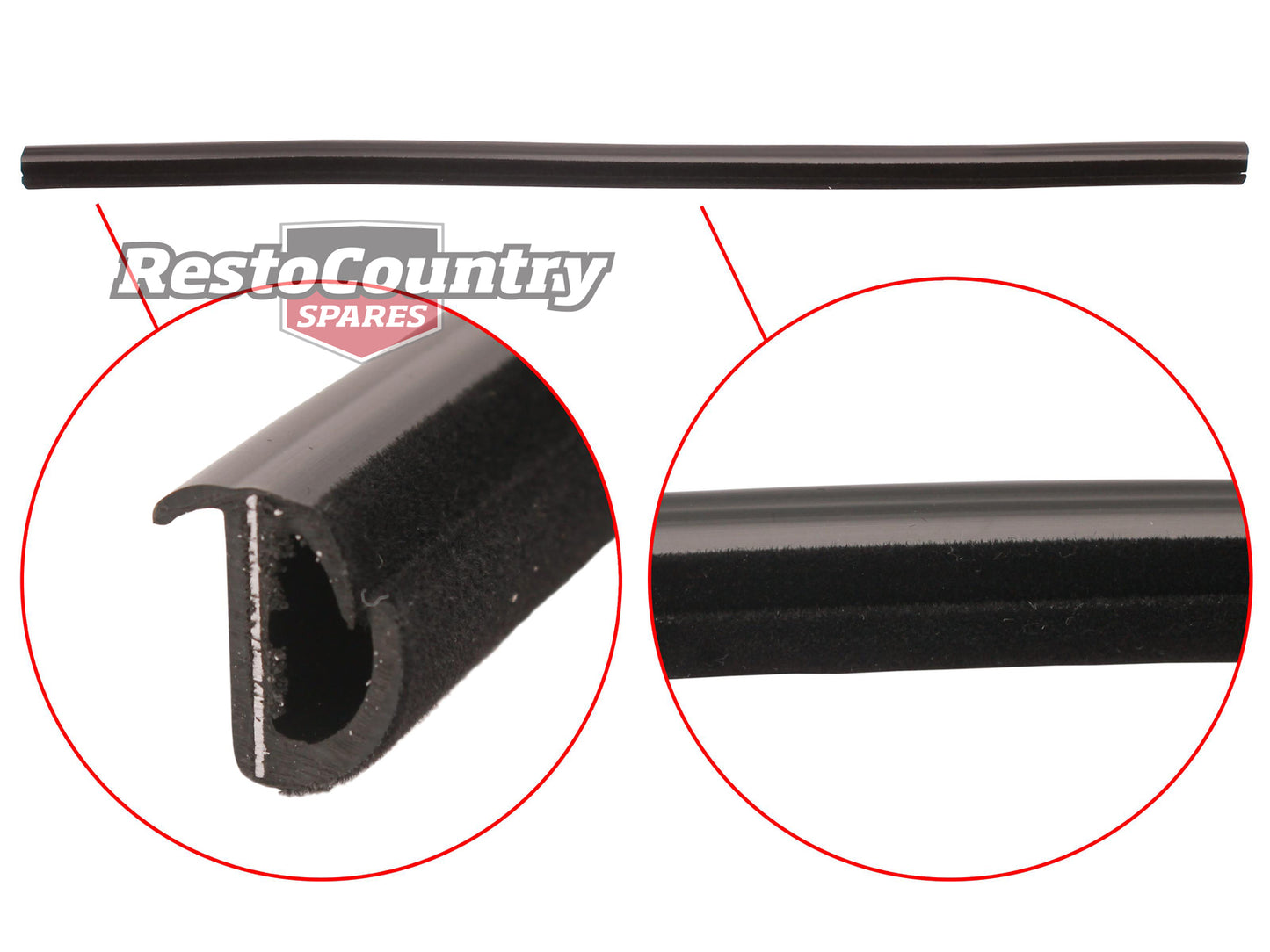 Door Belt VB VC VH VK VL Commodore Rear Inner - RDB1004
