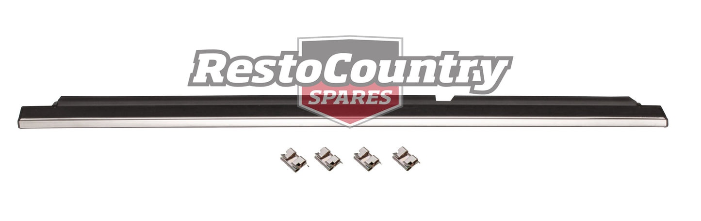 Door Belt & Moulding VK VL Commodore Sedan Left Rear Outer - RDB1004BL