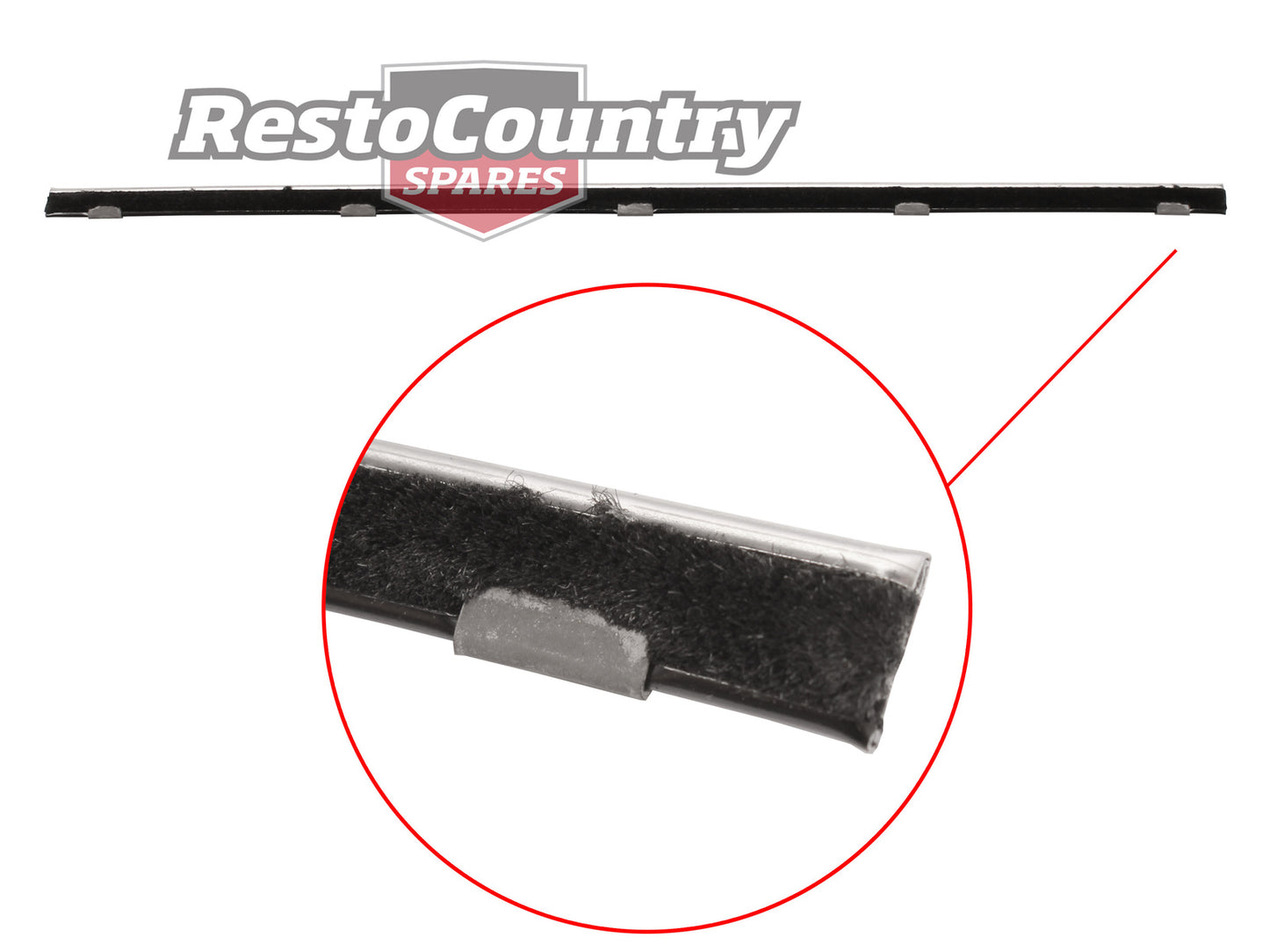 Door Belt 48 FJ Front RH Outer or LH Inner - RDB1011A