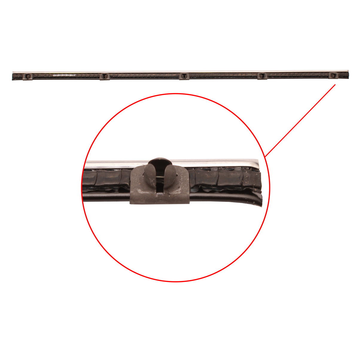 Door Belt 48 FJ Front RH Outer or LH Inner - RDB1011A