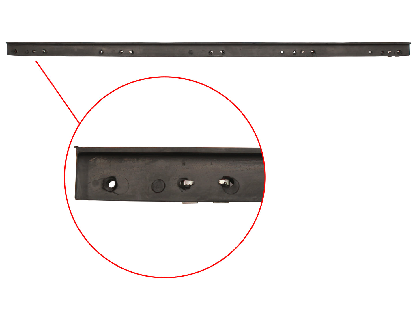 Door Belt HD HR Rear Left Inner Right Outer - RDB1048