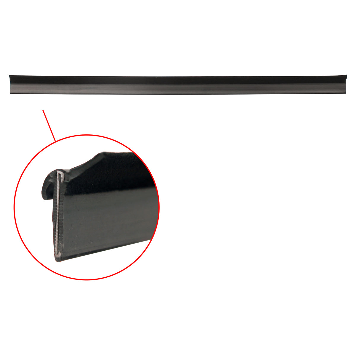 Door Belt Escort Mk2 Outer 4 Door Front LH or RH - RDB2375