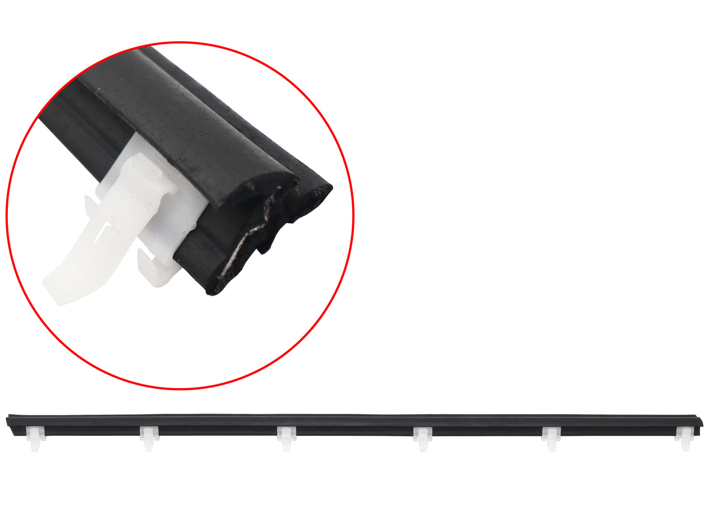 Door Belt Suits Toyota Landcruiser FJ60 RHF Outer No 1/4 Window - RDB3662