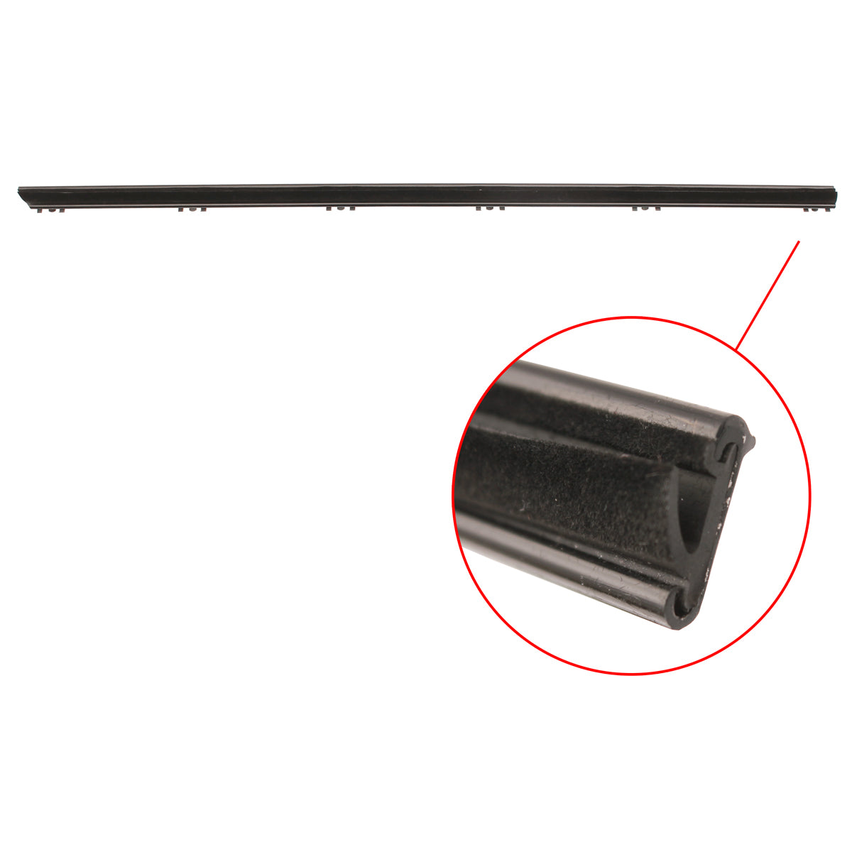 Door Belt Valiant VH RHF Inner With Quarter Exc Coupe - RDB5020