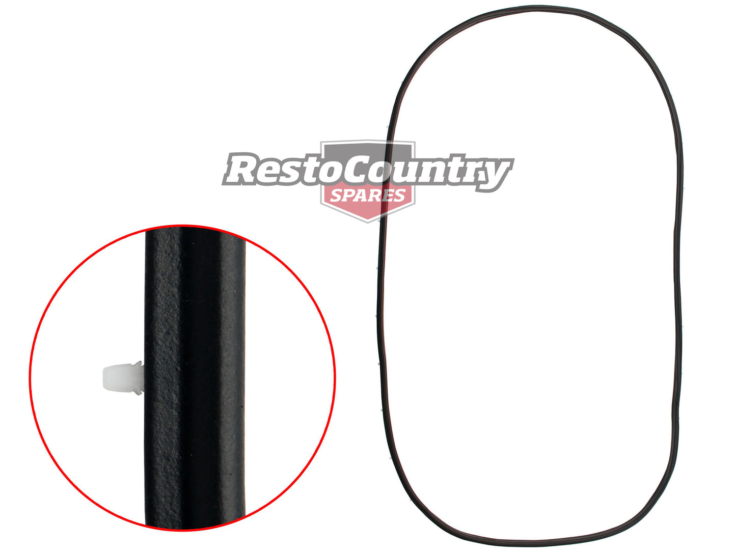 Door Seal HQ HJ HX HZ Sedan Left Or Right Rear - RDS1008