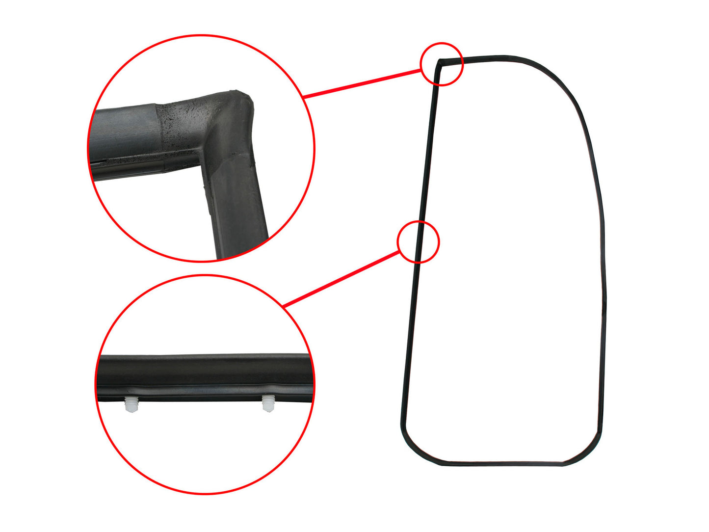 Door Seal VB VC VH VK VL Commodore LHF - RDS1011