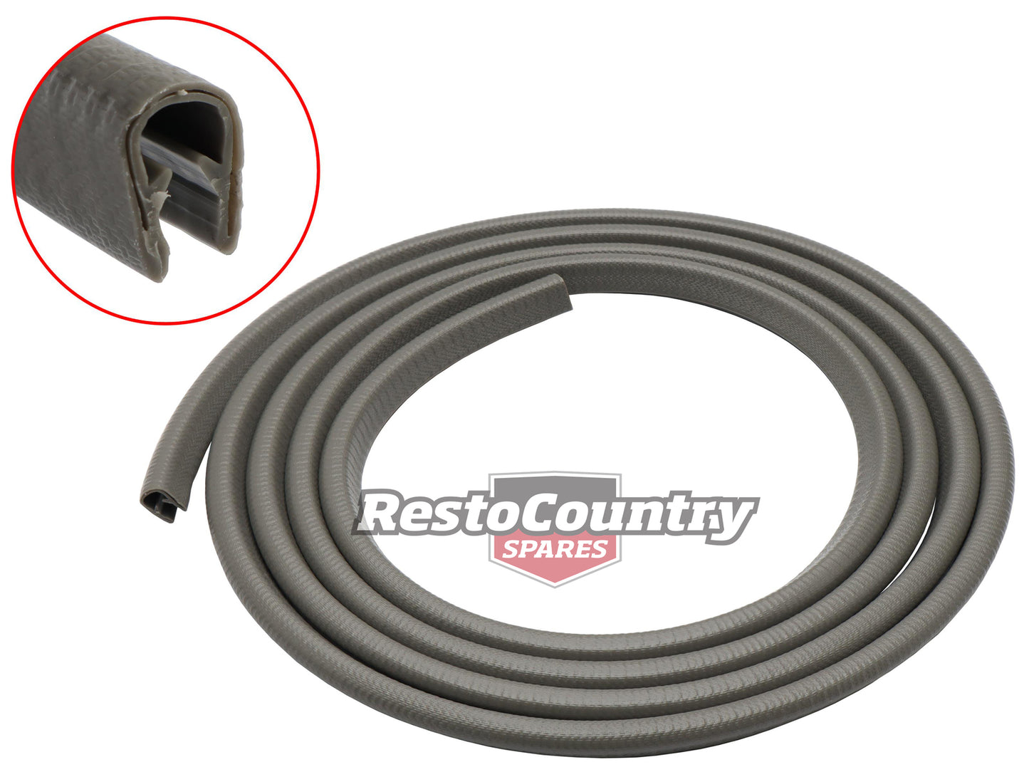 Pinchweld Trim Door Body Opening Grey EH - RDS1012G