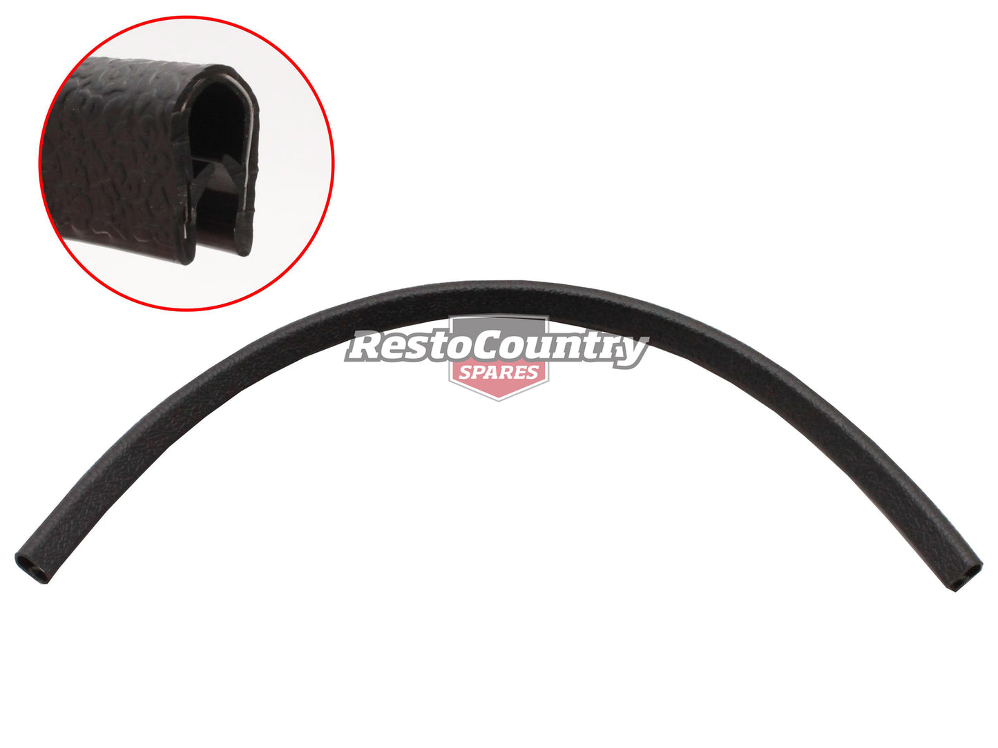 Pinchweld Trim "B" Pillar Black HQ HJ HX Monaro Coupe - RDS1015AB
