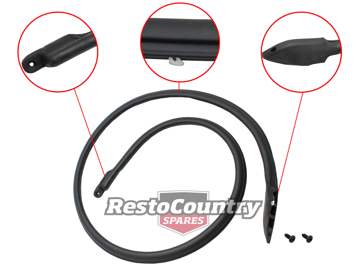 Door Seal XA ZF Sedan Wagon Left Hand Front Lower - RDS2055