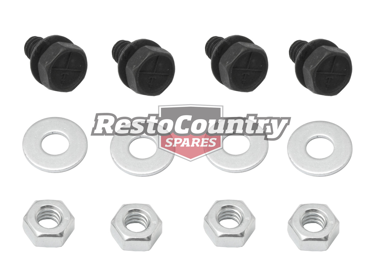 Radiator Mounting Kit HJ HX With Exhaust Emission - RMK1004A