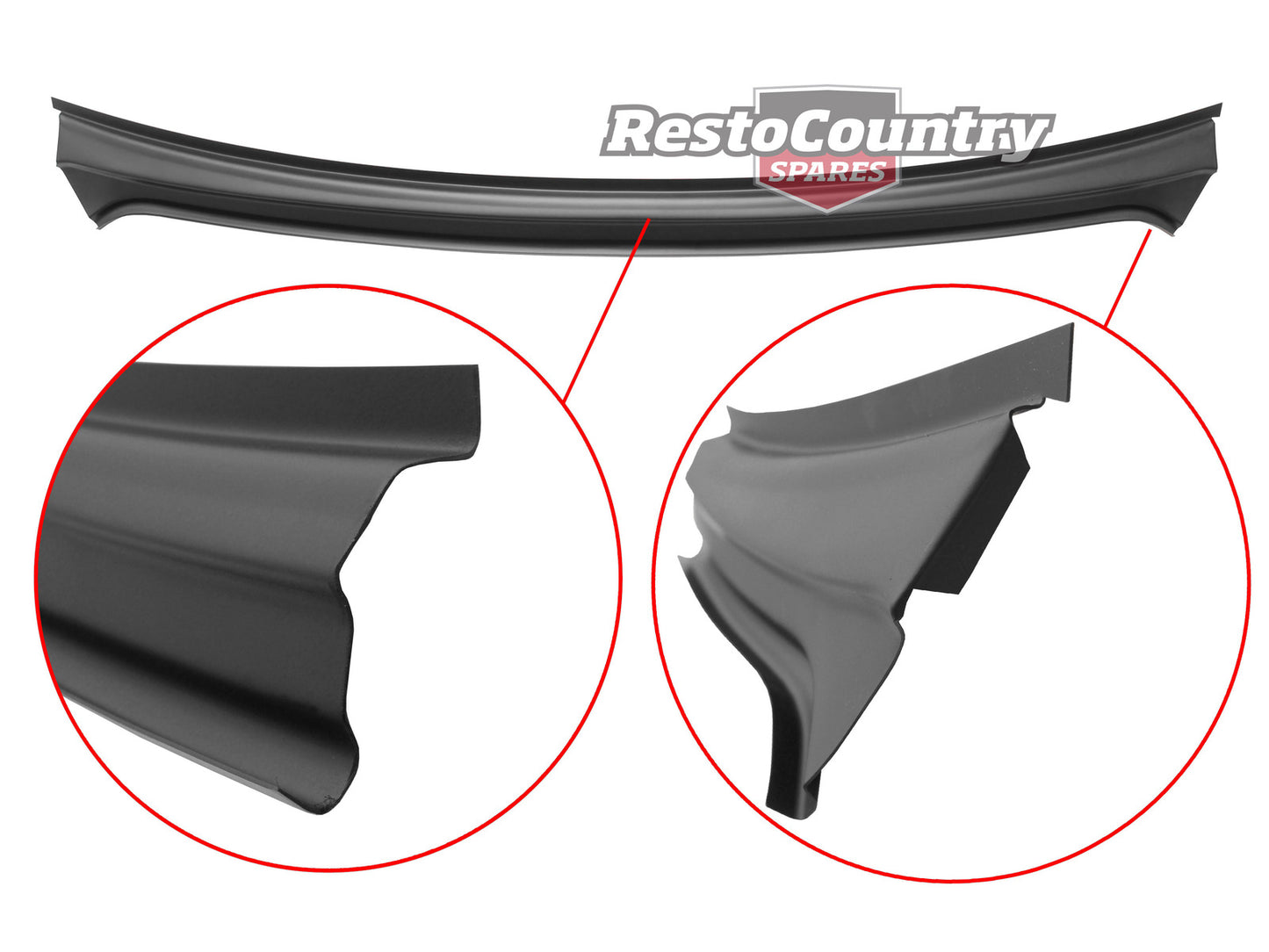 Window Panel Rear Lower Commodore VB VC VH VK VL Sedan - RP1059