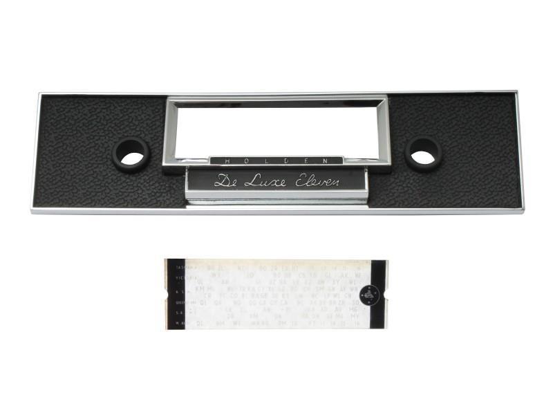 Radio Fascia Kit HK HT HG Manual Deluxe 11 - RR1001