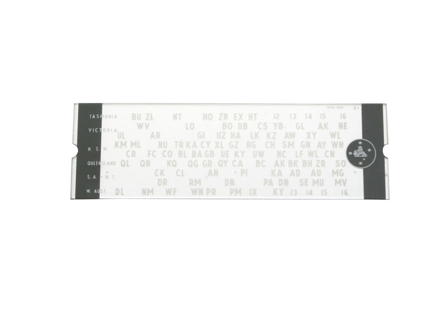 Radio Face Plate HK HT HG - RR300