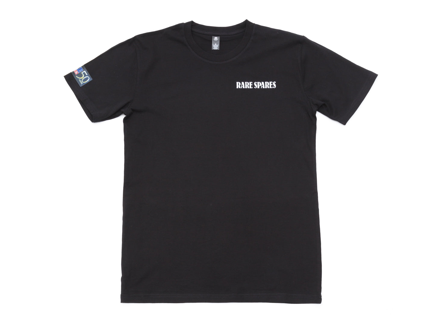 Rare Spares Ford T-Shirt - Black - White Print - 2XL - RSFTBL-2XL