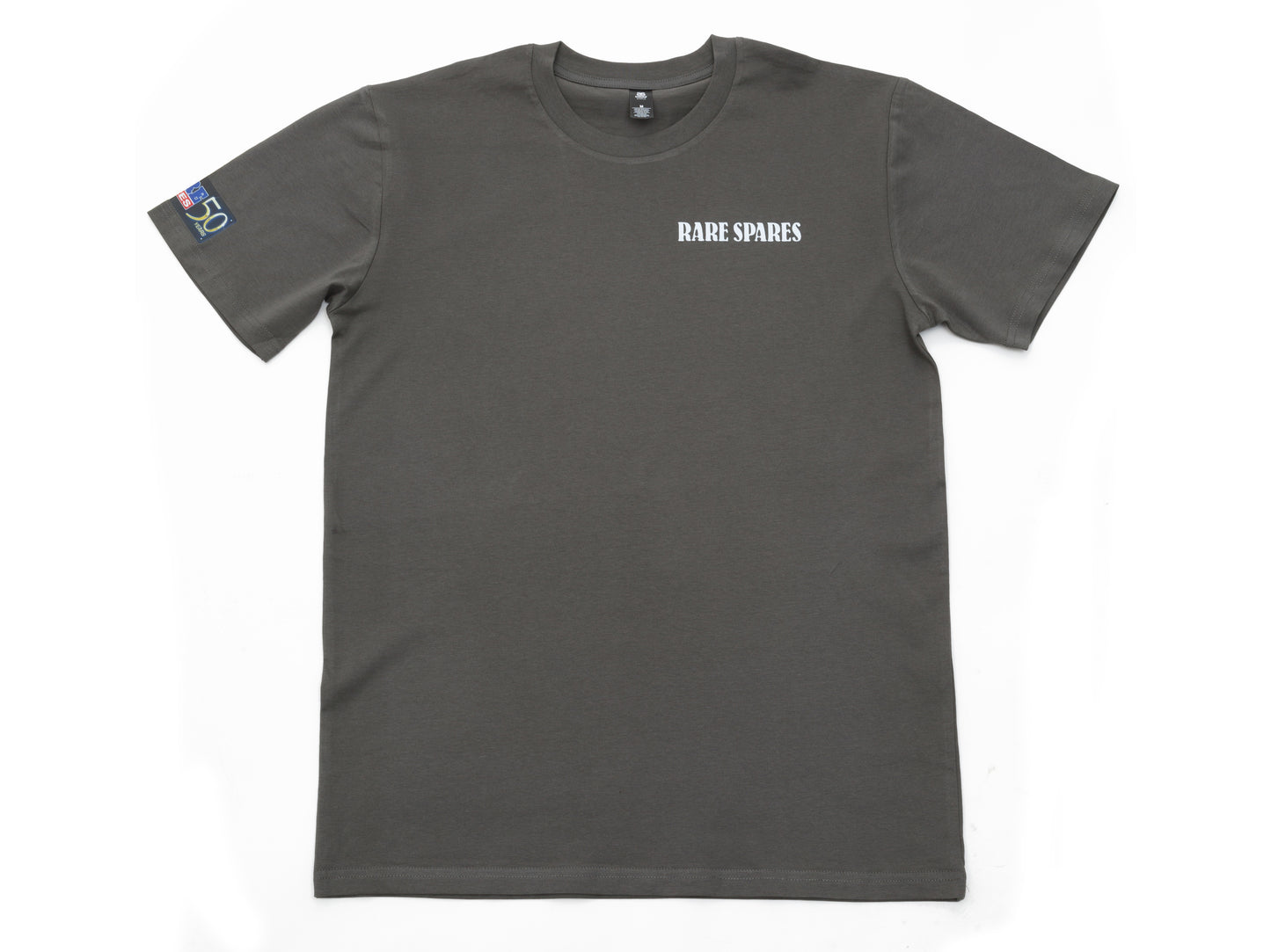 Rare Spares Ford T-Shirt - Charcoal - White Print - 3XL - RSFTCA-3XL
