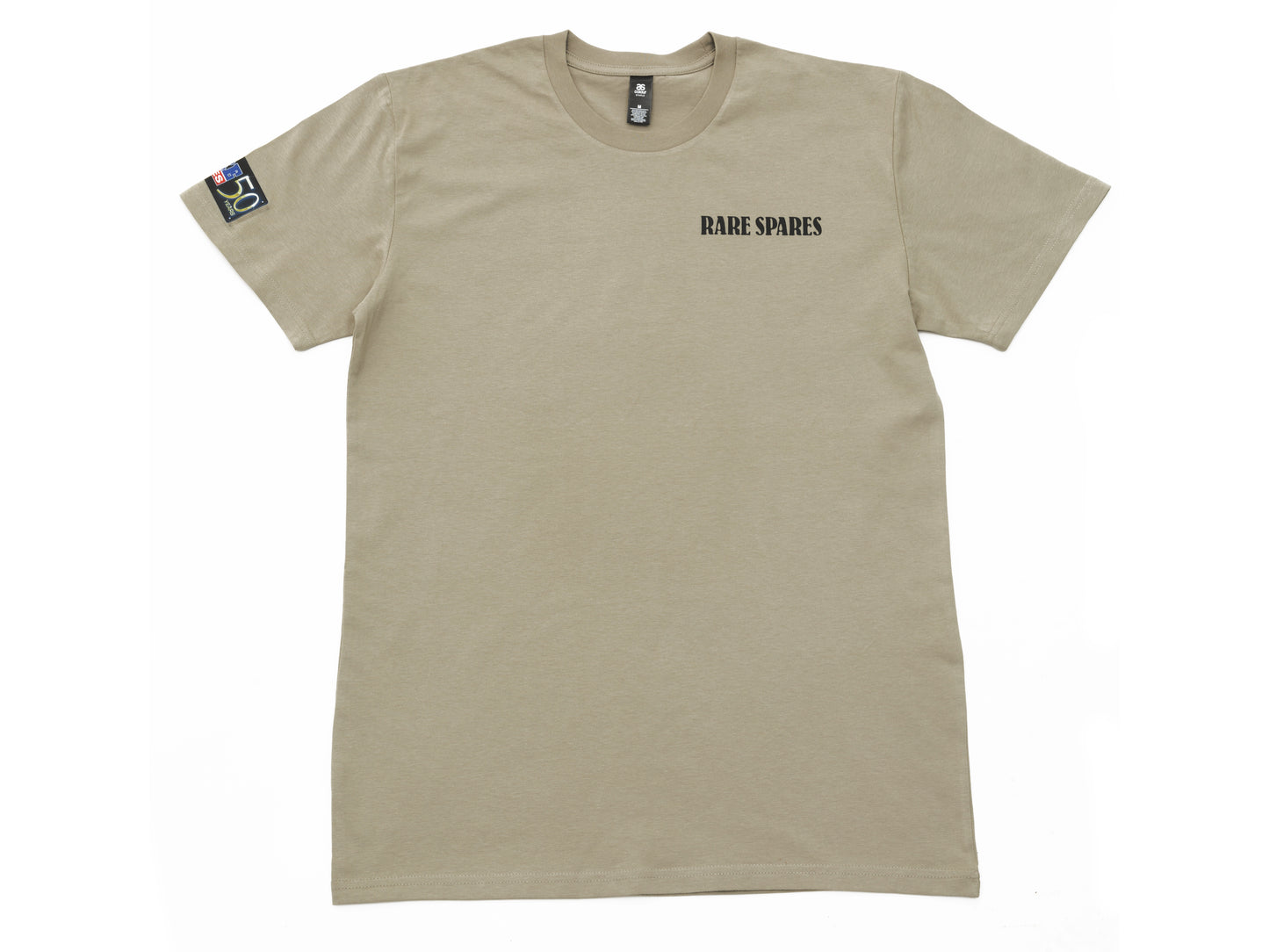 Rare Spares Ford T-Shirt - Eucalyptus - Black Print - 2XL - RSFTEU-2XL