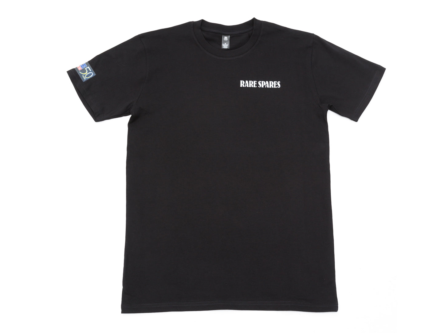 Rare Spares Holden T-Shirt - Black - White Print - Medium  - RSHTBL-M