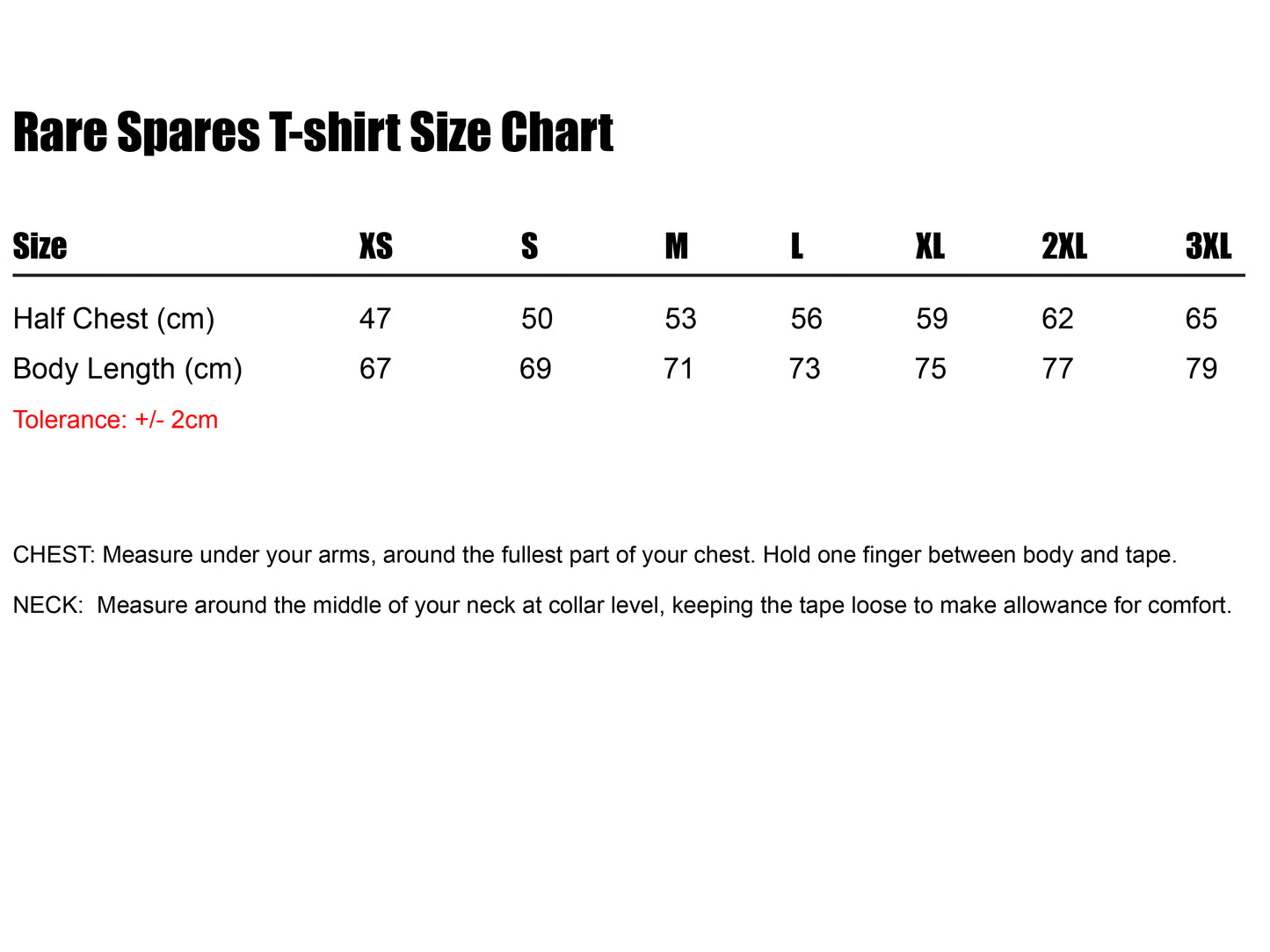Rare Spares Logo T Shirt Black Small - RSTSS