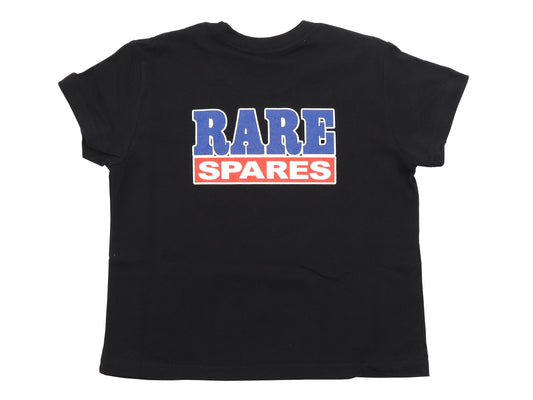 Rare Spares Logo T Shirt Black - Kids Small  - RSTSK-S